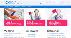 Desktop Screenshot of newtampacleaning.com